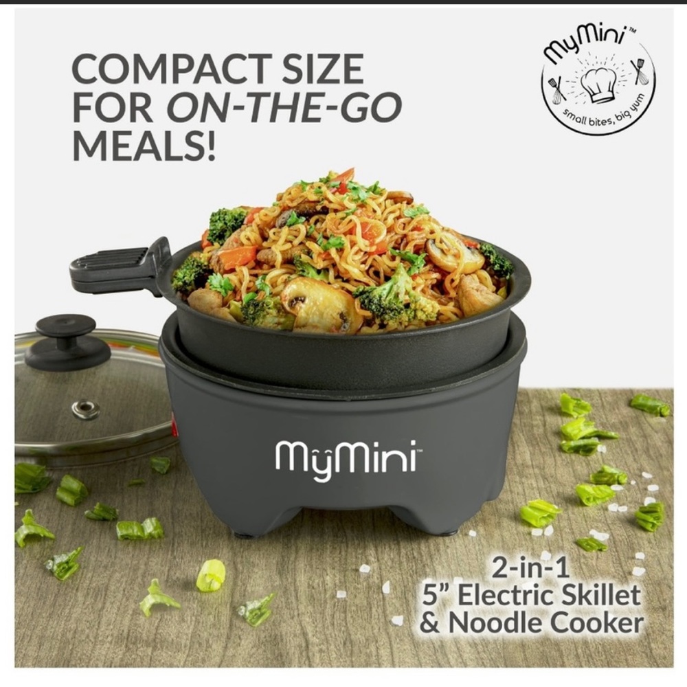 MyMini Noodle Cooker & Non-Stick Skillet 5”